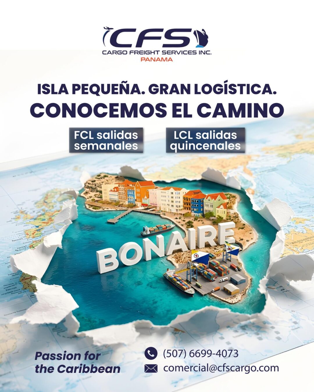 Shipping to Bonaire is more than moving cargo